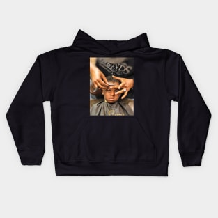 Barber legends Kids Hoodie